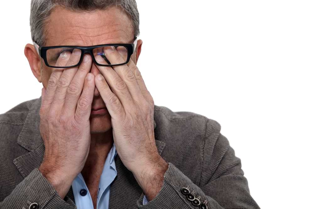 itchy eyes from dry eye syndrome