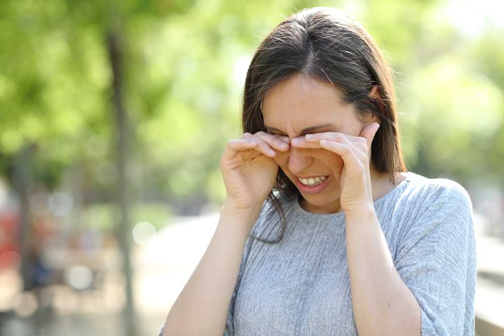 dry eyes and allergy